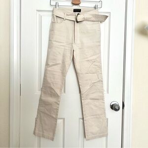 The Fifth Label Ivory Pants with belt XXS